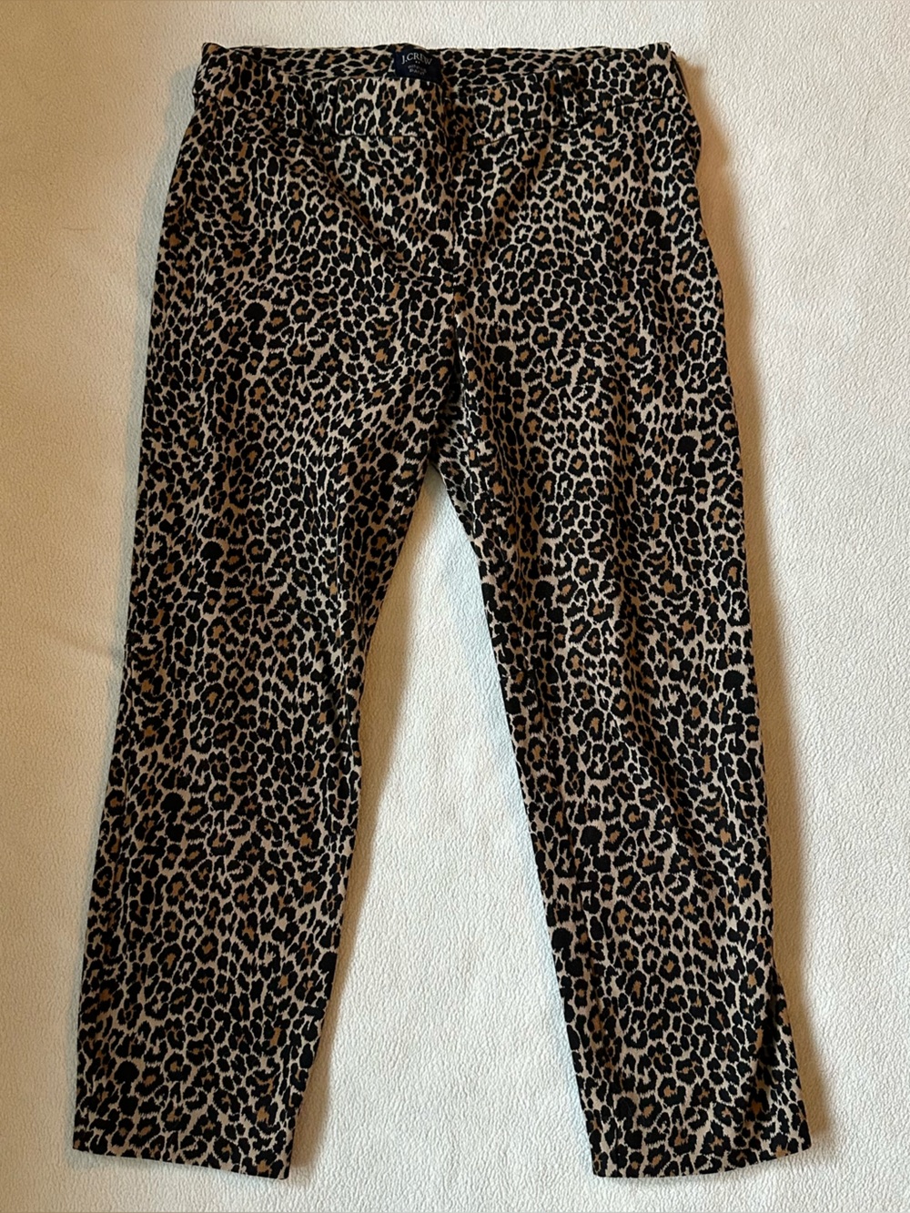 J CREW Leopard Winnie Pant